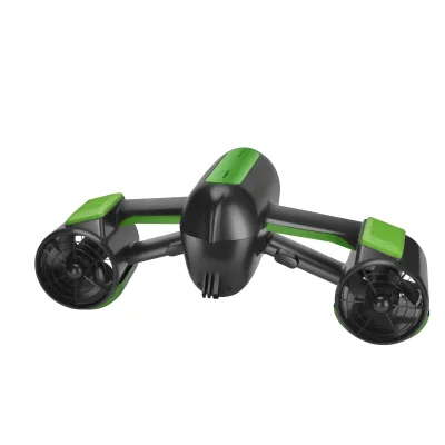 2026 Top Quality Dual Motor Two-Speed  1.8 M/S 500W  1.3 M/S Waterproof Underwater Diving Water Scooter 26 LBS 50 Meter Depth