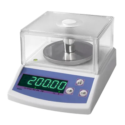 Lab Desk Weighing Balance with 0.01g Accuracy Features Calibration Test Weights