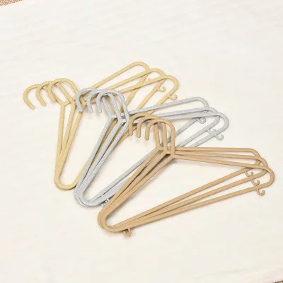 Custom Cheap Wire Hanger Gluing Non Slip Metal Hanger for Baby Small Hanger