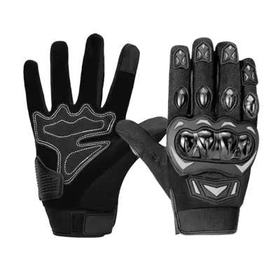 Motorcycle Gloves Four Seasons Full Finger Touch Screen Comfortable Anti-fall Riding Gloves