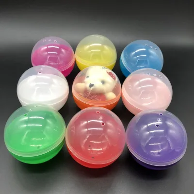 Wholesale 6.5cm 65MM round Shape Plastic Empty Capsule Quality Classic Toys for Kids
