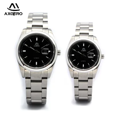 2019 New Design Luxury Stainless Steel Automatic Movement Women and Man Watches