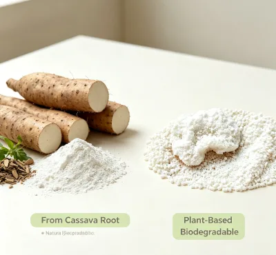 Lightweight Cassava Cat Litter High Water Absorption Less Waste, Low Scattering Eco Pet Sand Bulk Stock for Multi-Cat Families