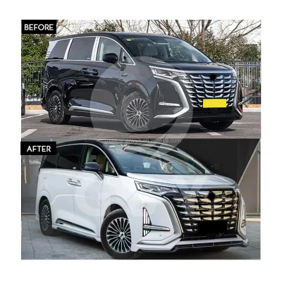 2024 Lorinser Style Car Bumper Grille Bodykit DENZA D9 Modified Body Kit Front Bumper Modification for DENZA D9