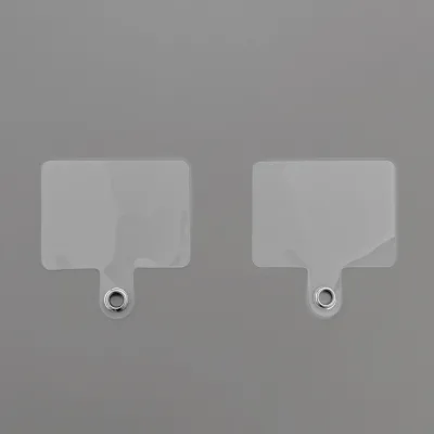 Spot Wholesale Mobile Phone Gasket Fixed Clip Mobile Phone case Clip Card Lanyard Sticker Transparent Clip for Different Phone