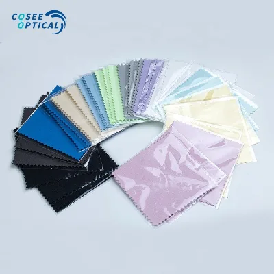 8*8cm Microfiber Jewelry Cleaning Cloth Individually Pack Polishing Wipes for Bracelet Necklace Ring Earrings