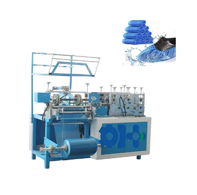 Hot Sale Fully Automatic Disposable Pe Film Shoe Covers Machine Plastic Shoes Covers Factory Price Making Packing Machine