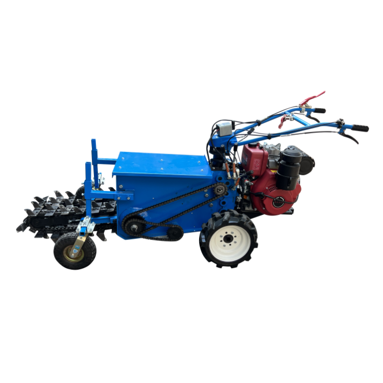 Tractor Mounted Trencher Driven Pipeline Chain Ditcher Mini Chainsaw Track Trenching Hydraulic Machine