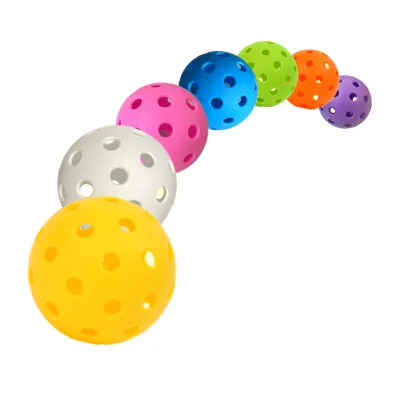 USAPA Certified Outdoor Pickleball Set Custom Logo Durable PE PP Plastic Material for Adult Training and Entertainment