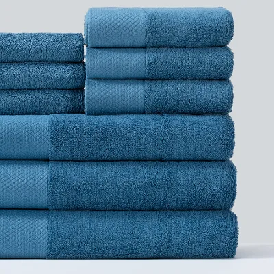 Hot Sales ELIYA Brand 100% Egyptian Cotton Embroidered Absorbent Bath Hand Towel for Adults First Class Quality High Durability