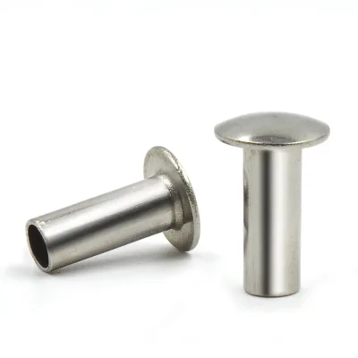 Stainless Steel Round Head Semi Tubular Rivets Fast Delivery