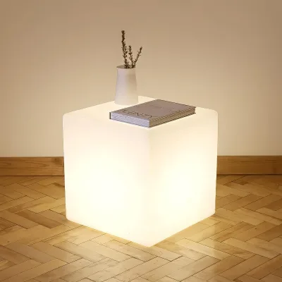 Rechargeable RGB Colors Changing Light with Remote Control LED Furniture Cube Led Chairs and Tables