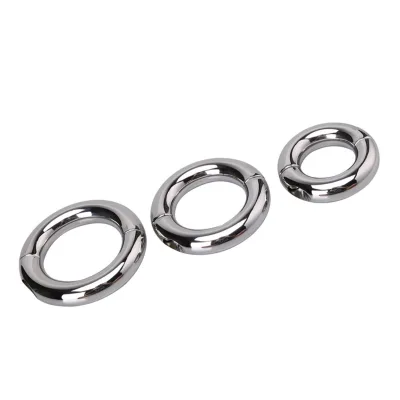 Metal Sex Toy Men Penis Ring Weighted Stainless Steel Cock Ring