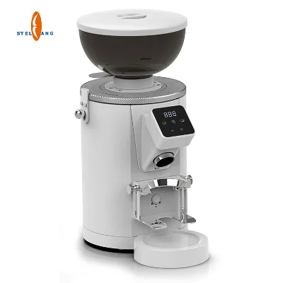 Factory Wholesale 60mm Flat Burrs Commercial Coffee Grinder Stainless Steel for Household Car Hotel Use Electric Power Source