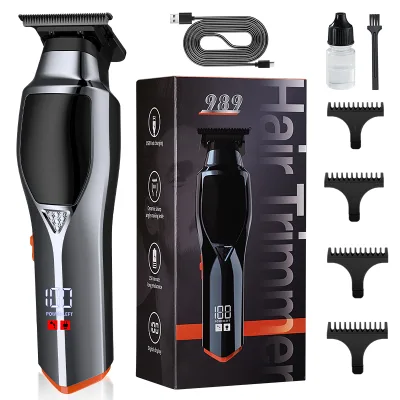 Rechargeable Hair Trimmers for Men Professional and Cordless Hair Trimmer Machine with Stainless Steel