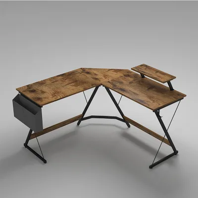 2 Person Reception Desk Wood Modern Luxury Industrial Melamine Office Desk for Hotel