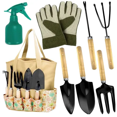 Hot Selling Stainless Steel Gardening Tool Set, Garden Tool Set, Gardening Shovel Set with Tool Kit
