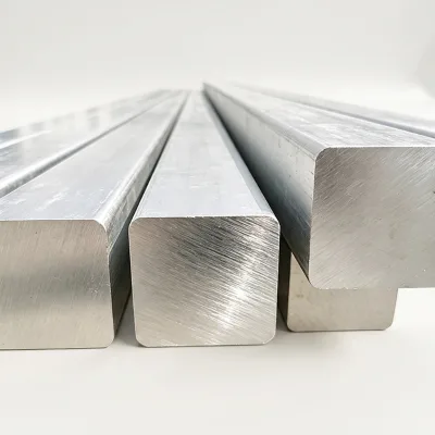 Aluminium bar Price Per kg 6061 65mm X 65mm square Fine Drawn Rod Pliant Partition Bars