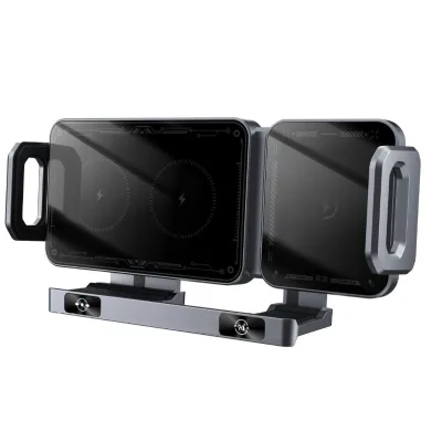 Air Outlet Mount 2026 New Product Foldable Screen Wireless-Charging Car Phone Holder
