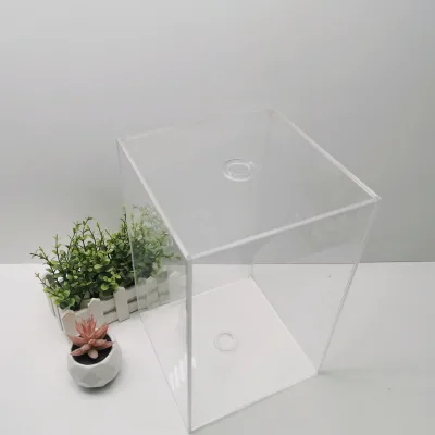 Clear Custom Football Display Box Acrylic Box Acrylic Ball Display Box