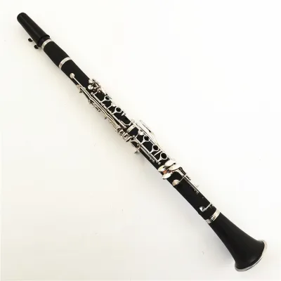 Bb Key Nickel Plated Surface Bakelite Clarinet for Sale