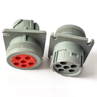 Manufacturer Direct Sale Auto Connector 6-Pin Sensor Pressure Cable Deutsch Plug HD10-6-96P Mezzanine Connectors