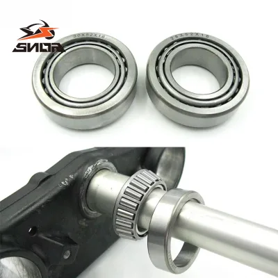 SNOR Motorcycle Accessories Steering Stem Bearing Triple Clamps Flanged Pulley Ball Bearings for YAMAHA WR250R WR250X WR250F YZF