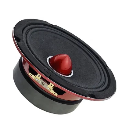 200W Colorful Metal Basket Aluminum Bullet 23 OZ 1.5 Inch KVC Midrange Car Speakers 6.5 Inches