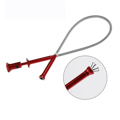 24" Claw Magnetic Mechanical Pick-Up Tool Flexible Spring Claw Grabber for Litter Pick Home Sink Garden
