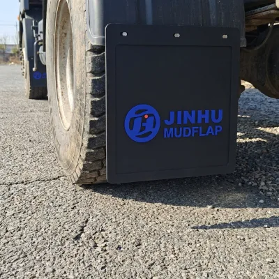 Custom Heavy Duty Truck Raised Mudflaps with Logo Different Sized Mudguard for Truck