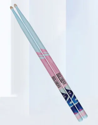 Factory Painted and Decorated Drumsticks for Music Festival Performance Drum Stick Percussion Accessory