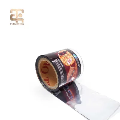 High-Tensile Strength Soft Glossy PET Food Grade Roll Film Packaging for Coffee