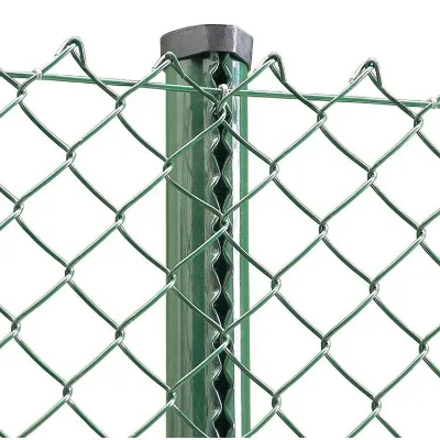 Manufacturer Vinyl Chain Link Fence Cyclone Fence Diamond Mesh Fence