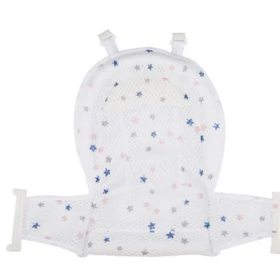 Newborn Bathing Mat Suspension Type Baby Bath Pad with Scientific Support Prevent Slipping and Ensure Safety Suitable Babies