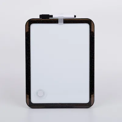 Factory Wholesale Customized Printing Plastic Frame 8*11 Inch Magnetic Mini Whiteboard Magnets Dry Erase Clipboard With Mounting