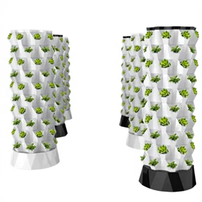 80-Hole Hydroponic ToweTower with Food-Grade ABS for Superior Home & Farm Cultivation