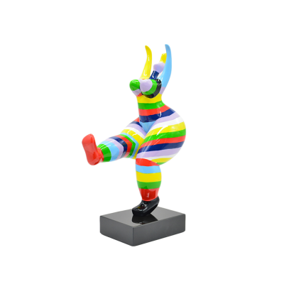 Factory Supply Anime Sculpture Home Decoration Resin Sculpture Boxing Statue