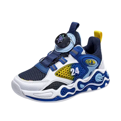 High Top Fashion Trend New Basketball Kid Sneakers Children Sports Shoes Kids