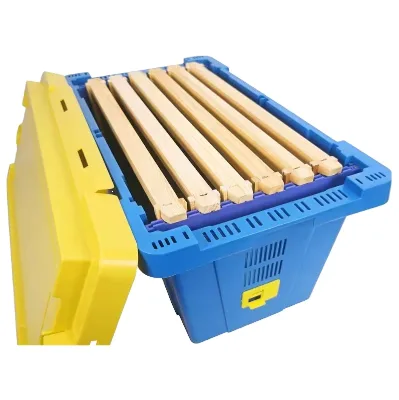 New High Quality Menger Bee 5 Frame Multi-Style Plastic Beehive Box Light Blue Lid Queen Bee Nuc Mating Commercial Beekeeping 1