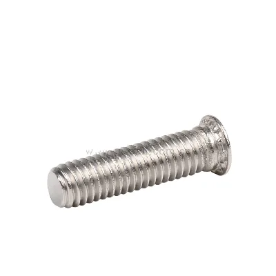 Metric Thread Flat Head Studs Fasteners for Sheet Metal Self Clinching Screws Flush Head Thread Studs