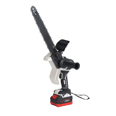 TONGQIAO TQ092891 12" 21V 4.0AH Battery-Powered Brushless Industrial/DIY Electric Chain Saw 2200W Portable Lithium Rechargeable