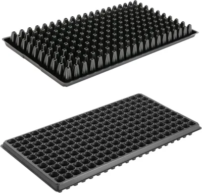 Biodegradable and Eco-friendly Peat Tray for Seed Starting, Eco-friendly Planting Tray with Multiple Cells for Seedling Care