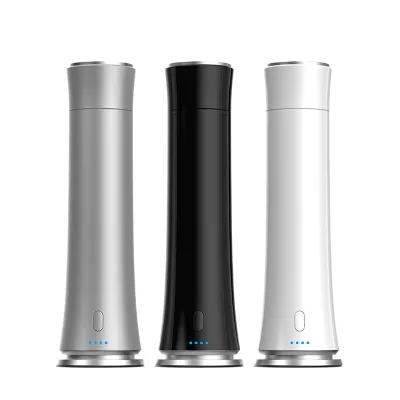 Luxury Fragrance Nebulizer Remote Control Pure Essential Oil Diffuser Waterless Silver Diffuser Aroma Diffusers