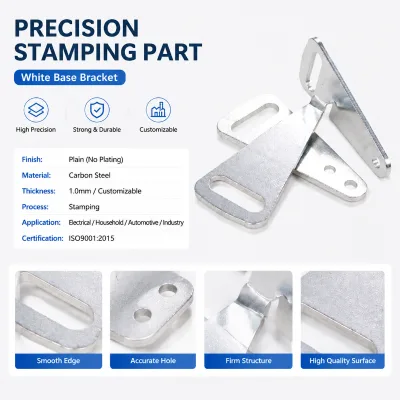IATF16949 Certified Custom Metal Stamping Bracket | Automotive Mounting Support Angle Bracket OEM ODM Steel Stainless