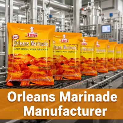 Factory Wholesale High Quality Orleans Grilled Wing Marinade Chicken Marinade for Custom Spicy