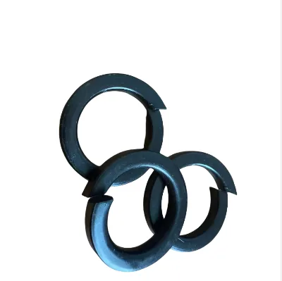 High-Strength M20 Carbon Steel Wedge Washer Spring Locking High-Strength Galvanized Surface Oxidized Black