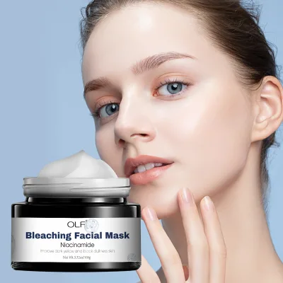 Wholesale Skin Whitening and Brightening Niacinamide Collagen Face Mask Hydration Oem Fast Whitening Facial Cream