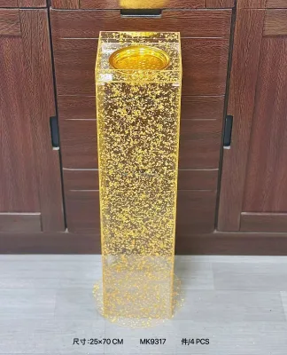 Middle Eastern Large Incense Burner Rectangular Incense Burner Transparent Gold Silver Incense Burner 70cm