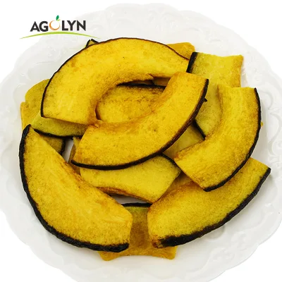 Natural Healthy Food Vf Dried Pumpkin Veggie Chips
