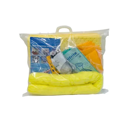 China Manufactory Leak Proof 50L Portable Spill Kit with Cotton Carrier for Spill Clean up